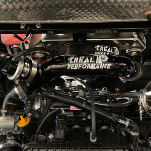 Treal Performance 2.5 Inch Intercooler Piping Kit-Charge Tube-Treal Performance-Cold Side Only-25mm BOV Port Flange without a BOV-Black Market UTV