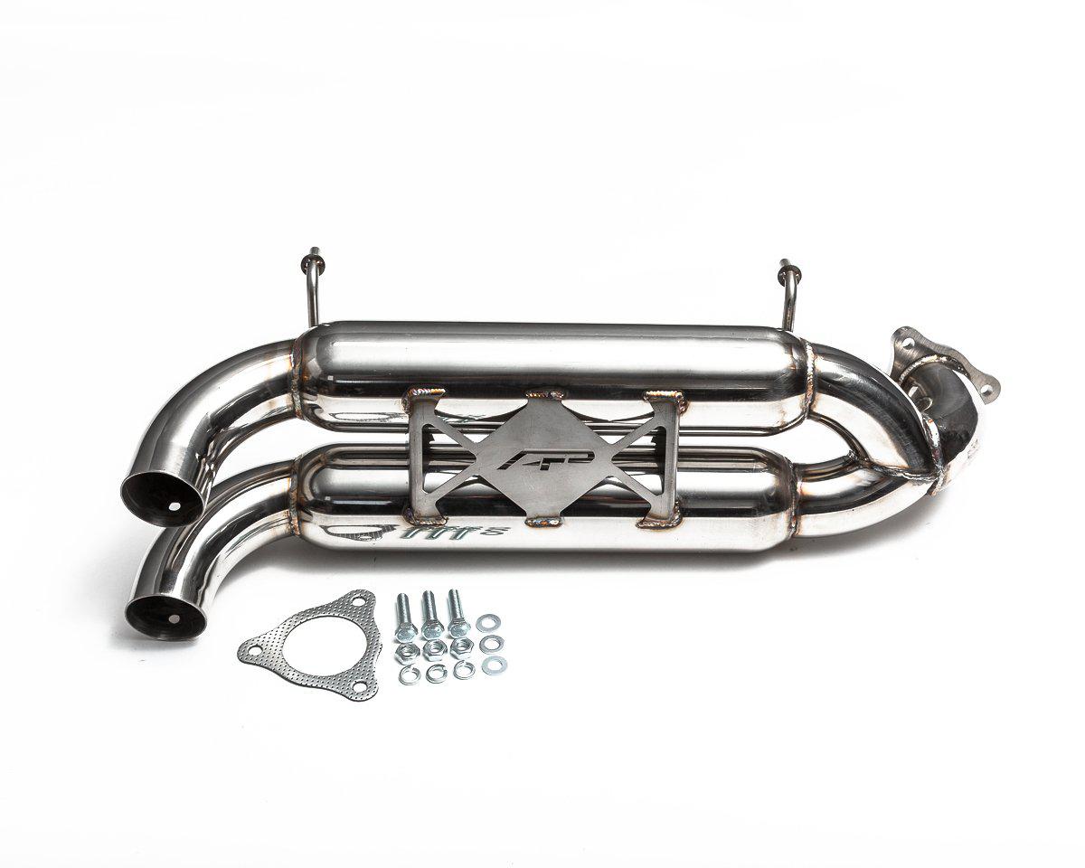 Agency Power Dual Tip Exhaust System Polaris RZR XP Turbo-Exhaust-Agency Power-Black Market UTV