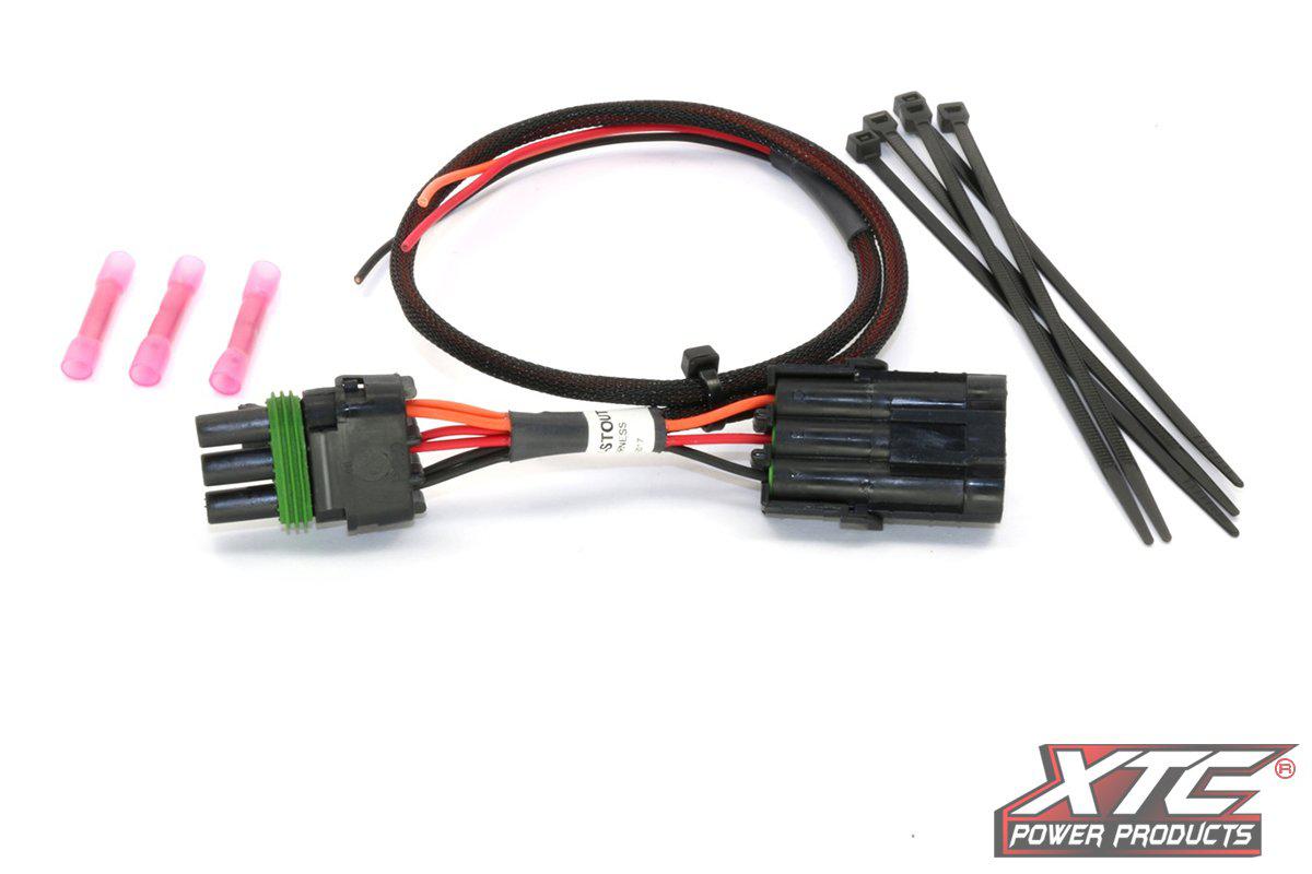 Can-Am Maverick X3 Brake and Tail Light Accessory Power Harness-Power Adapter-XTC-Black Market UTV