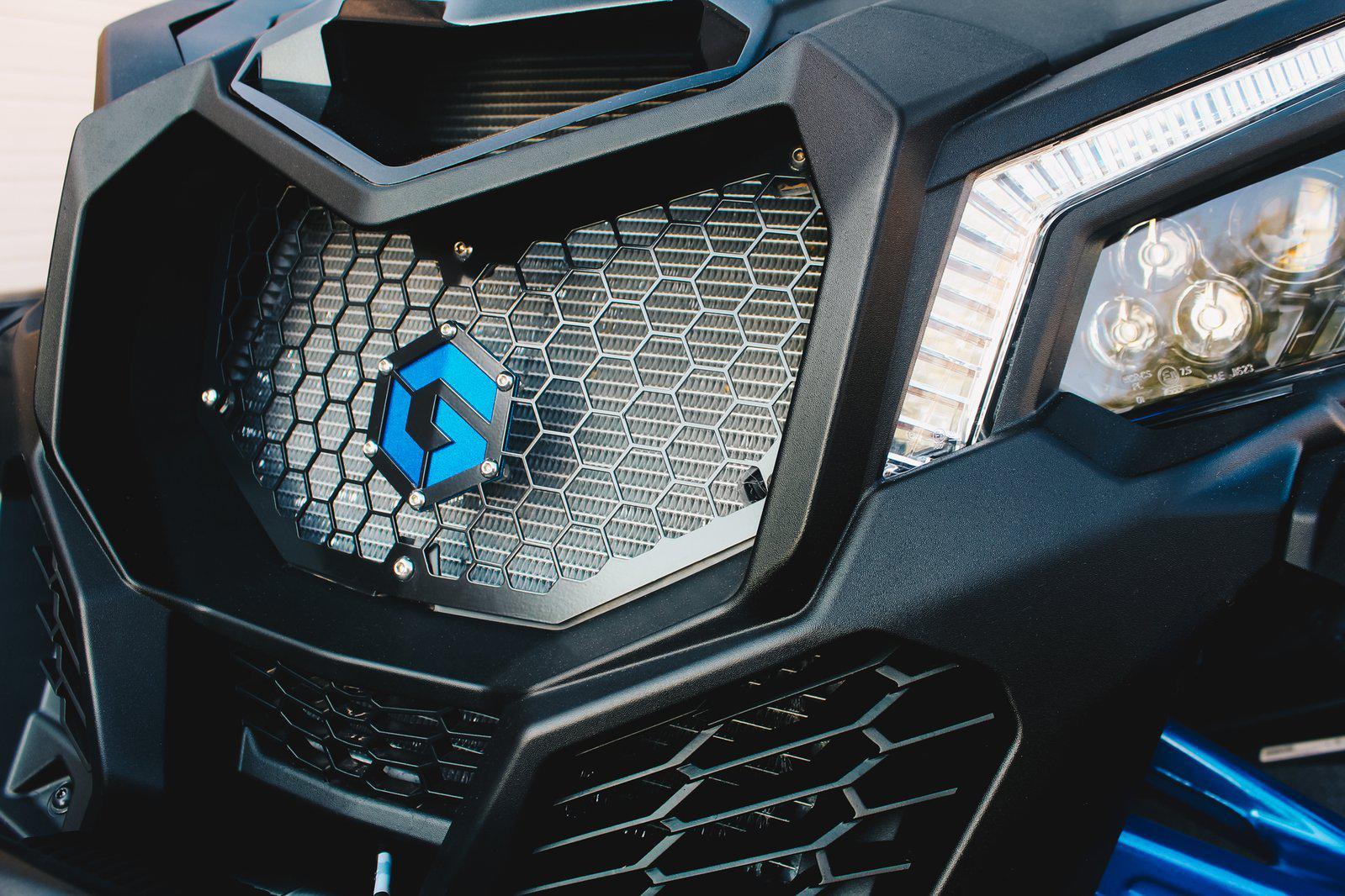 CAN AM X3 FRONT GRILLE-Grille-Geiser-Black/Black-Black Market UTV