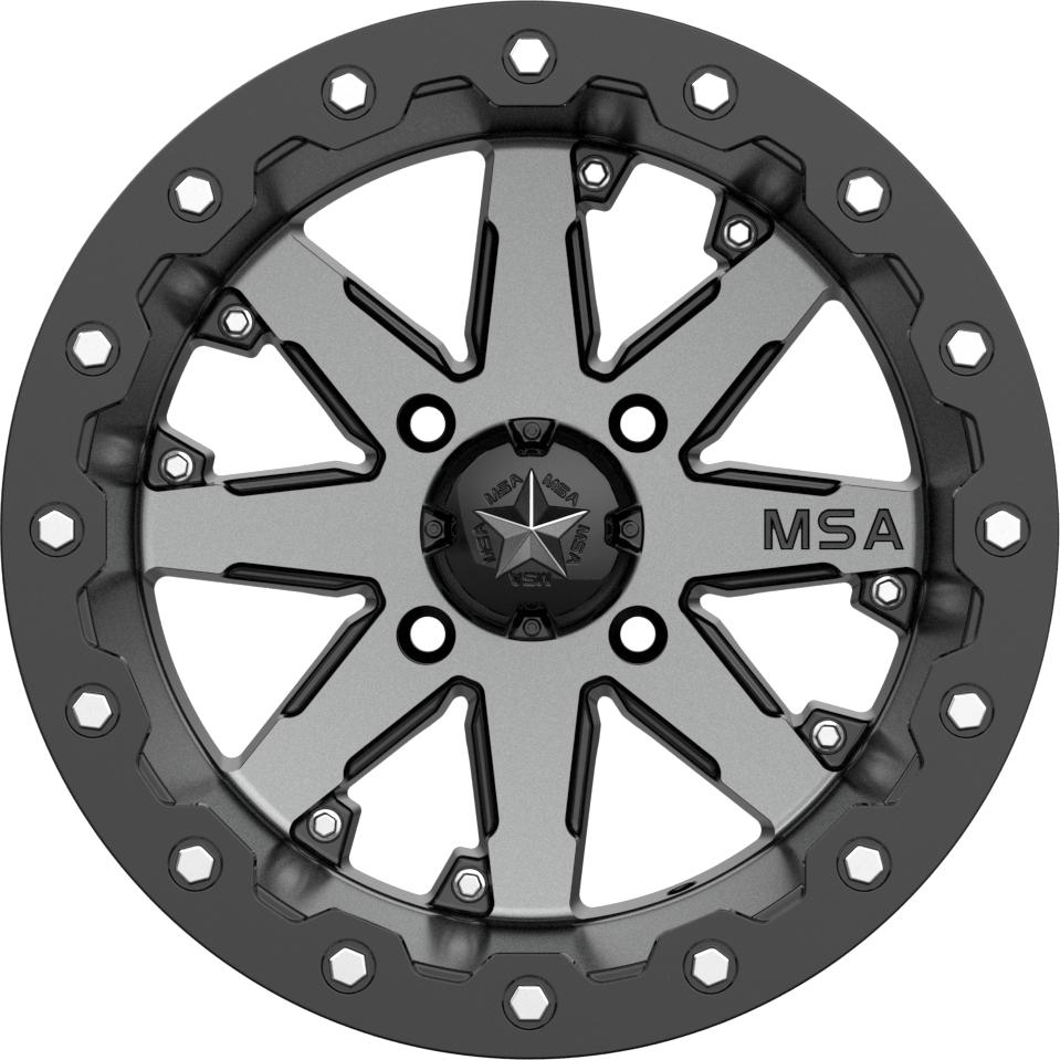 M21 LOK-Wheels-MSA-Can-am-14x7-4+3-Black Market UTV