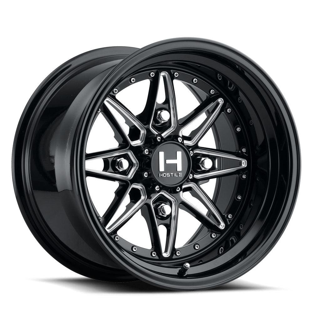 HOSTILE UTV - HF12 BLASTER-Wheels-Hostile-15x7-4x137-13mm-Black Market UTV