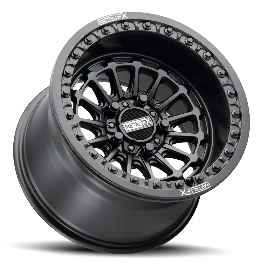DELTA R BEADLOCK - POLARIS RZR PRO R-Wheels-Metal FX Offroad-15x10 - 5x114.3-Satin Black-Black Market UTV