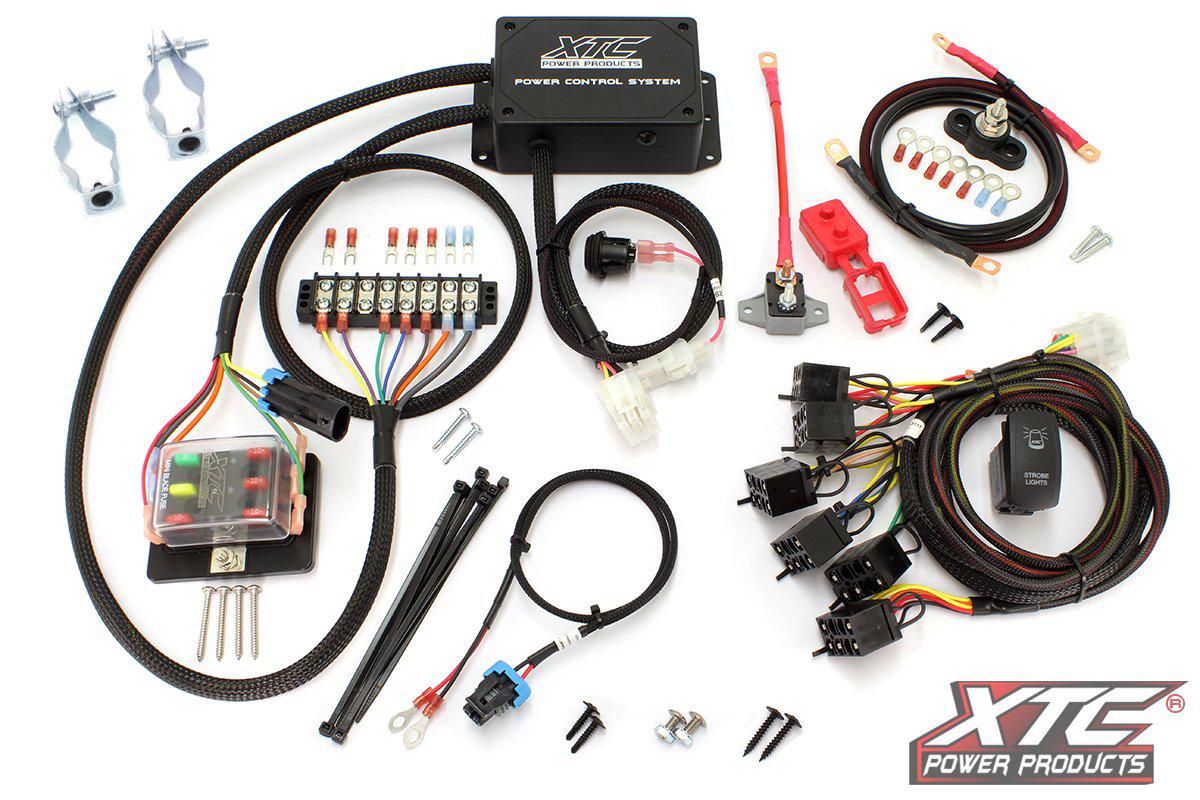 Can-Am Maverick X3 6 Switch Power Control System with Strobe Lights Switch-Power Management-XTC-I'll Use Custom Rocker Switches-Black Market UTV