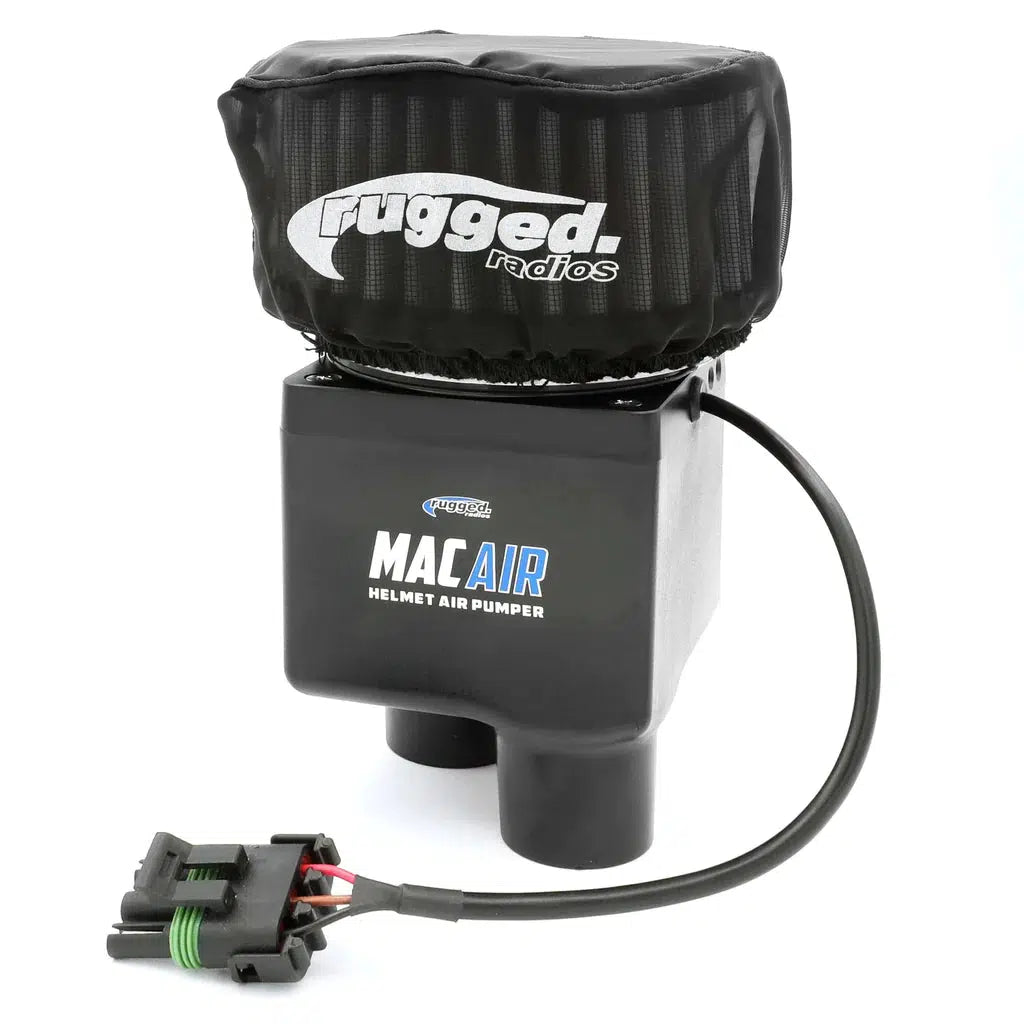 MAC AIR 2-PERSON HELMET AIR PUMPER (BUNDLE)-Air Pumper-Rugged Radio-Black Market UTV
