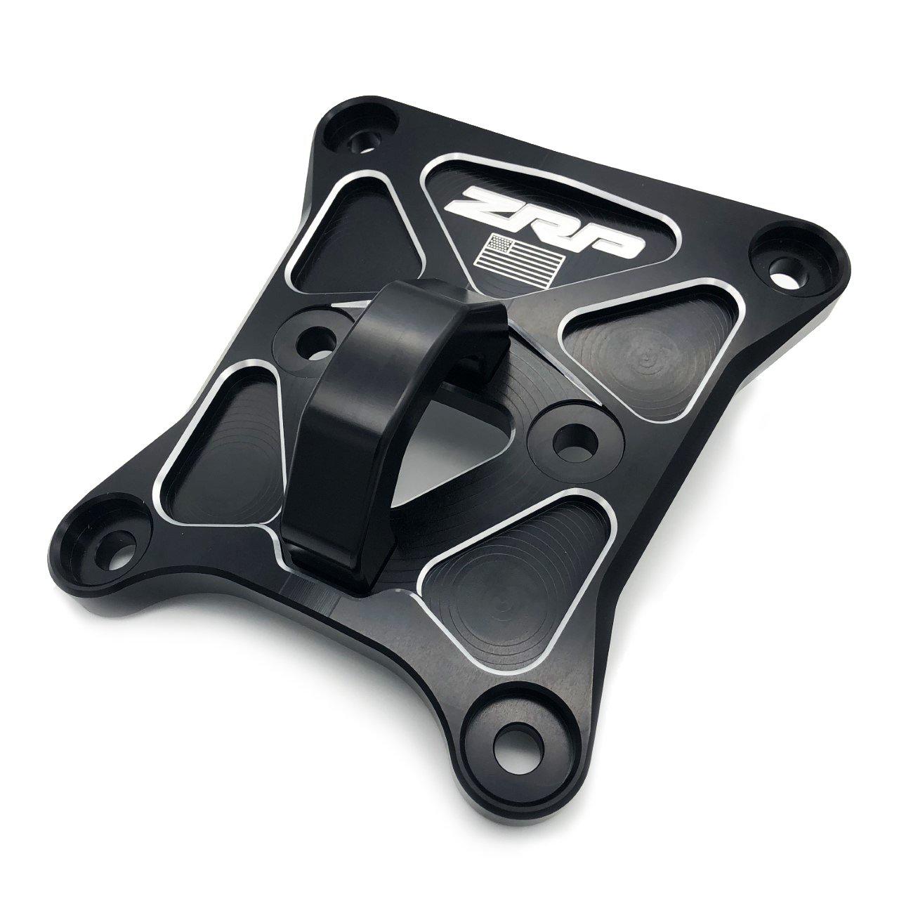 RZR Pro-XP Radius Rod Plate-Radius Rod Plate-ZRP-Black-Black D-Ring-Black Market UTV