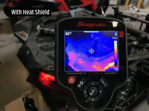 CAN AM X3 BED HEAT SHIELD-Heat Shield-Geiser-Black Market UTV